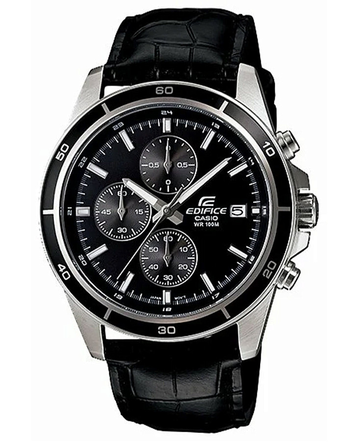 Часы Casio Edifice EFR-526L-1AVUDF (EFR-526L-1A) — мужские, черный