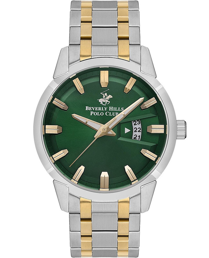 Часы Beverly Hills Polo Club BP3536X.270 — мужские, зеленый