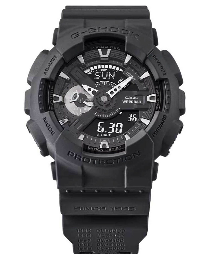 Часы Casio G-Shock GA-114RE-1A — мужские, пластик