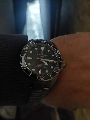 Фото покупателя: Швейцарские механические керамические наручные часы Certina DS Action Diver C032.607.11.041.00