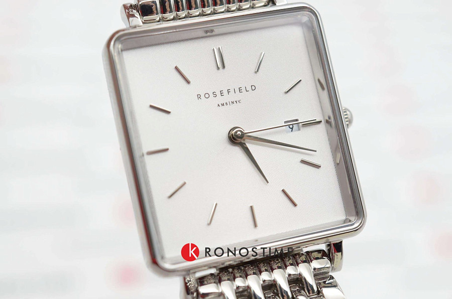 Часы Rosefield The Boxy QWSS-Q08 — сталь металл, США