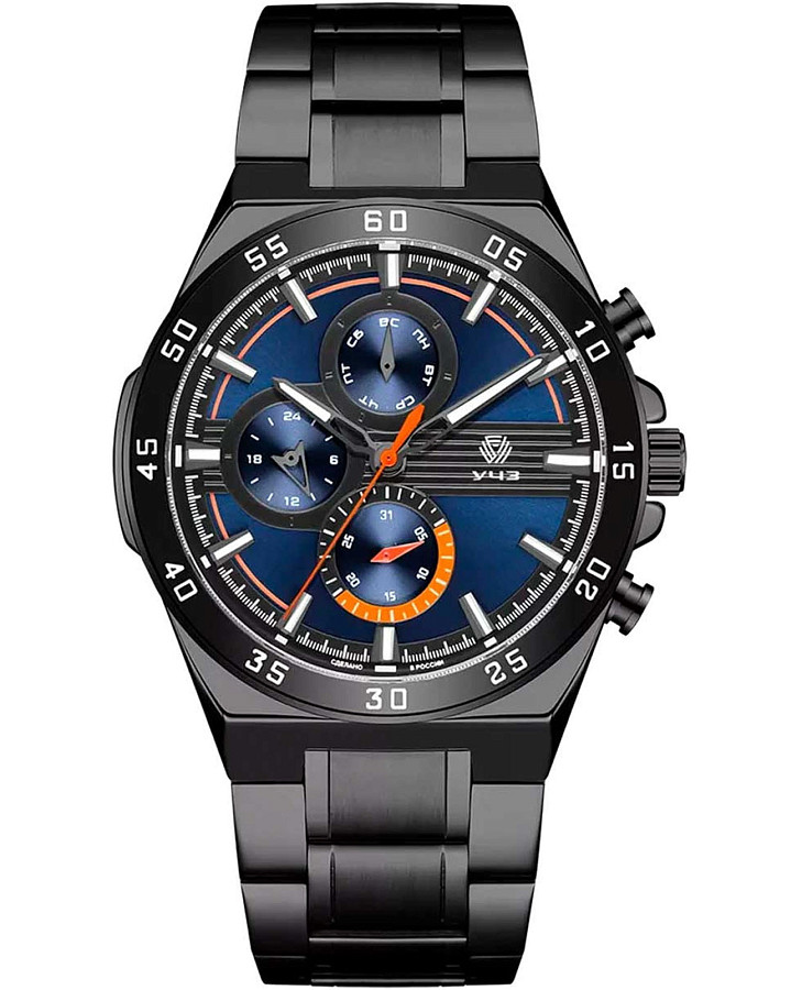 Часы УЧЗ Spectr 3010B-4 — мужские, синий