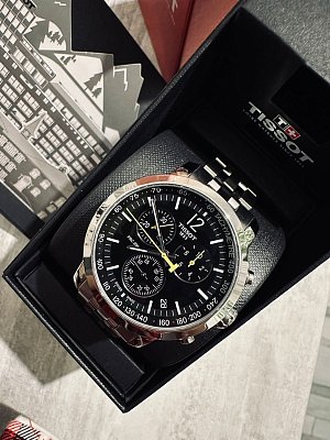 Фото покупателя: Швейцарские наручные часы Tissot PRC 200 Chronograph T114.417.11.057.00 с хронографом