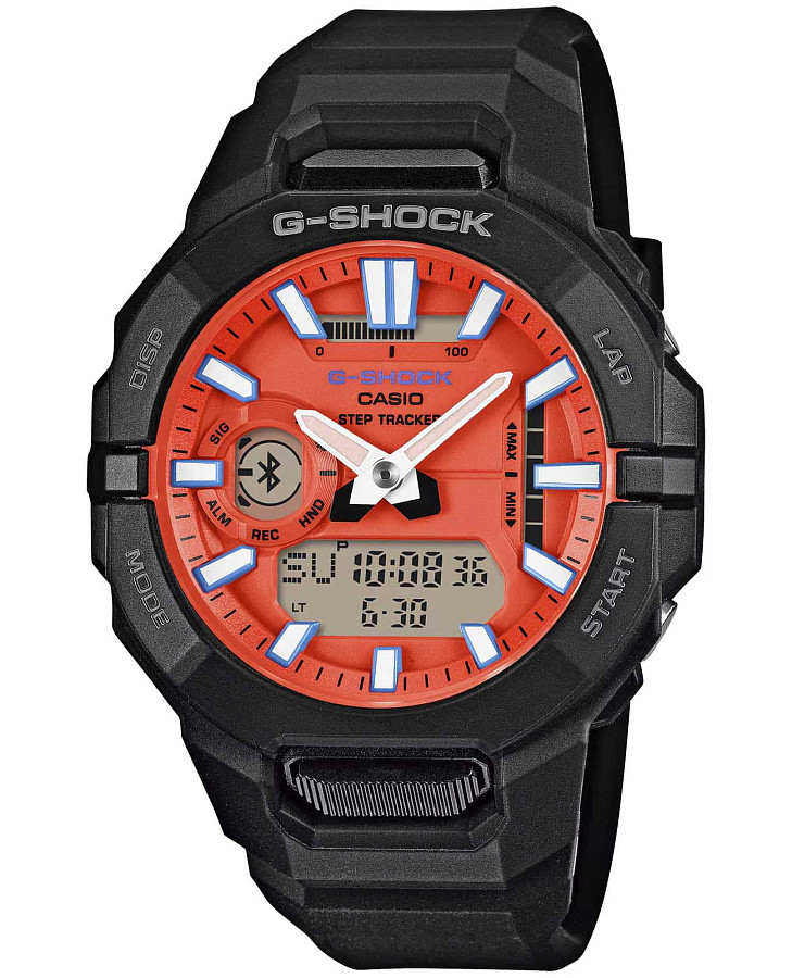 Часы Casio G-Shock GBA-950-1A4 — мужские, оранжевый