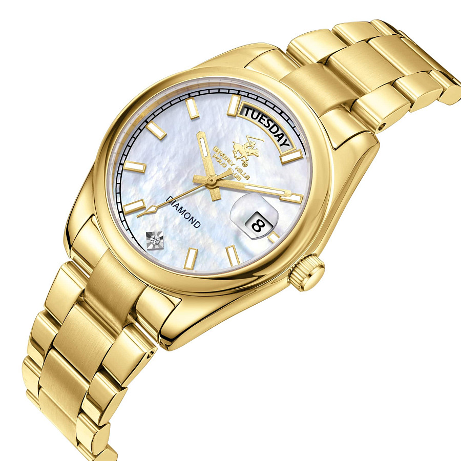 Часы Beverly Hills Polo Club BP3709X.120 — кварцевые, сталь металл