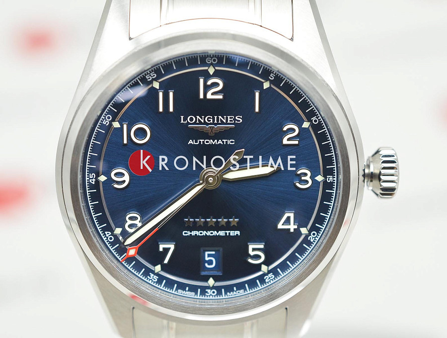 Часы Longines Spirit L3.410.4.93.6 — сталь, Швейцария