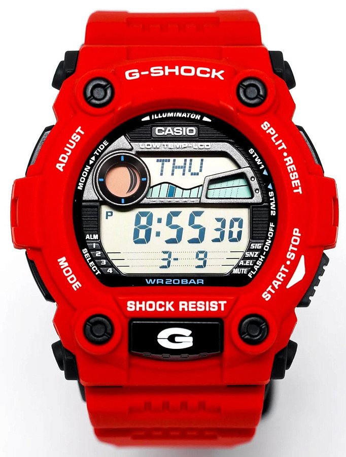 Часы Casio G-Shock G-7900A-4DR (G-7900A-4E) — пластик, пластик