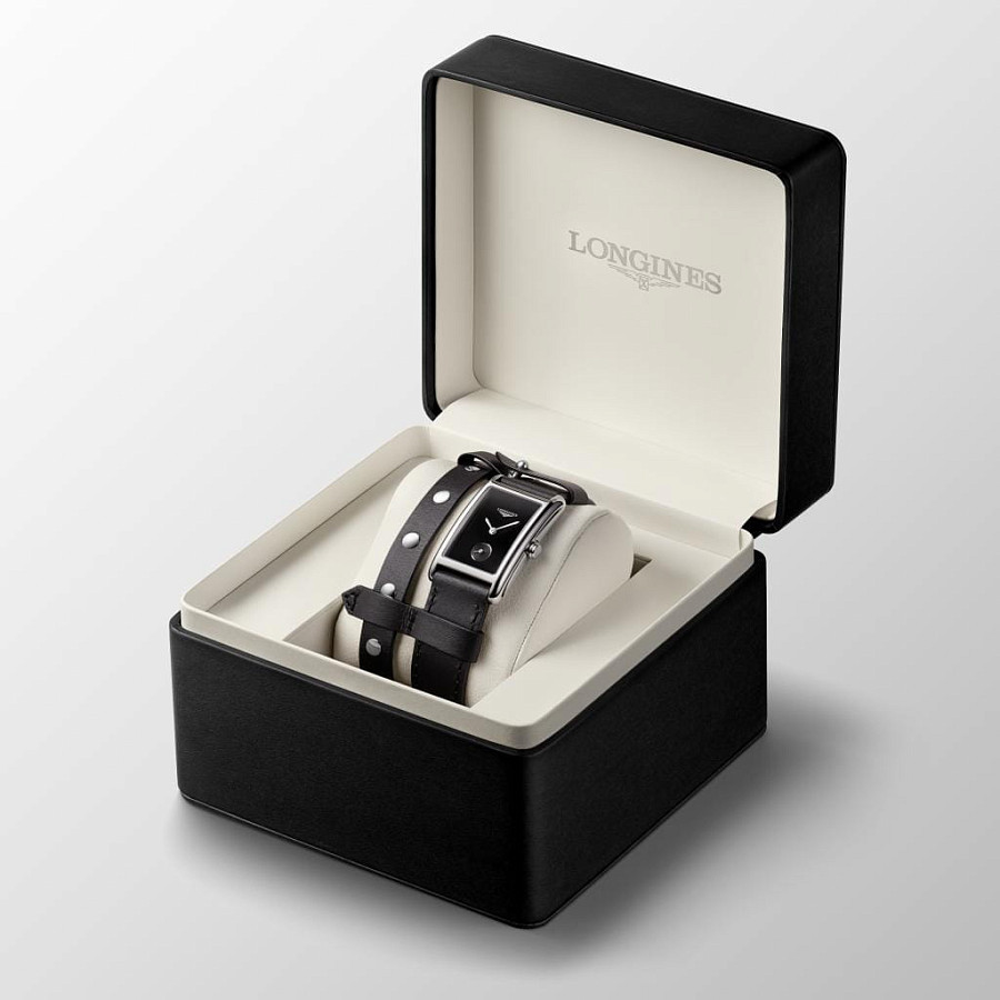 Часы Longines DolceVita L5.512.4.59.2 — черный, сталь металл