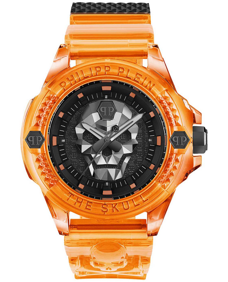Часы Philipp Plein Skull Synthetic PWWAA0824 — женские, черный