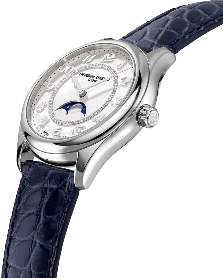 Часы Frederique Constant Classics Elegance Luna FC-331MPWD3B6 — механические, металл сталь