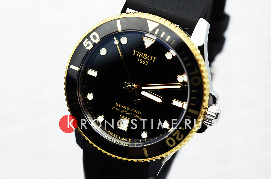 Часы Tissot Seastar 1000 T120.410.27.051.00 — артикул T1204102705100, мужские