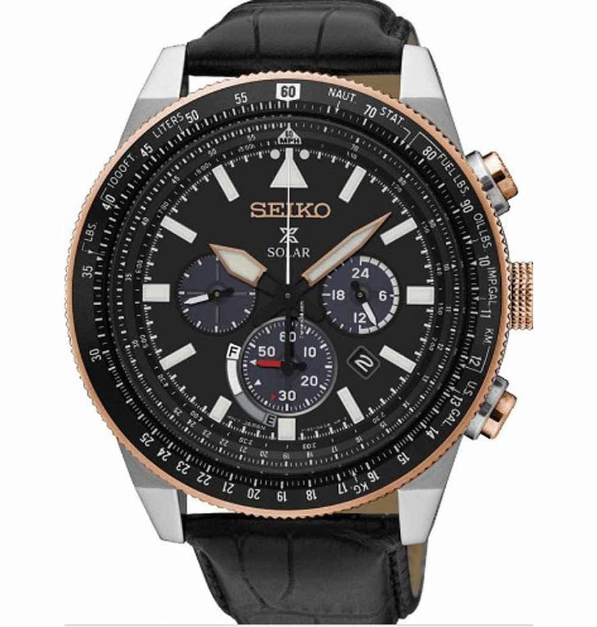 Часы Seiko Prospex SSC611P1 — мужские, черный