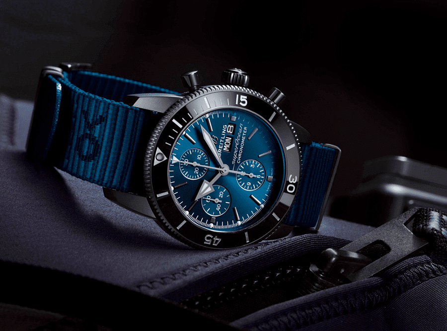 Часы Breitling Superocean Heritage Chronograph 44 Outerknown M133132A1C1W1 — сталь металл, Швейцария