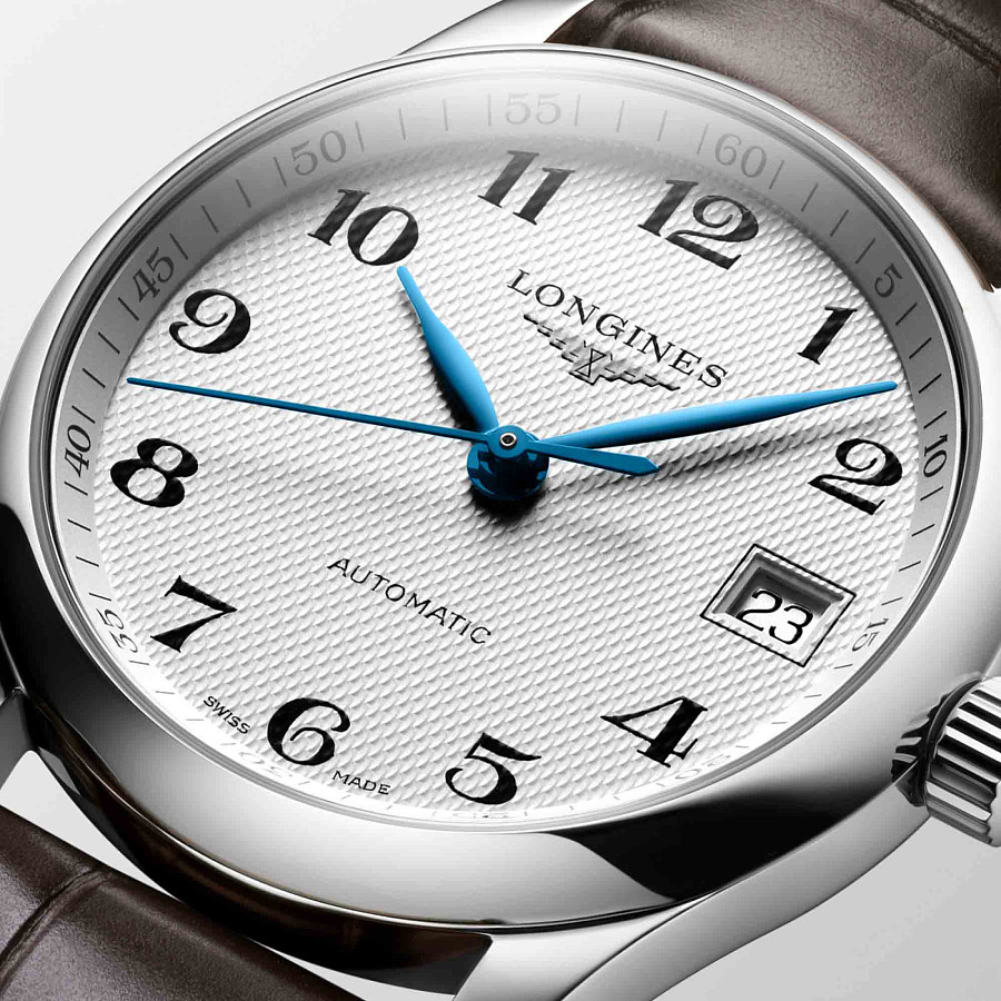 Часы Longines Master Collection L2.357.4.78.3 — женские, кожаный
