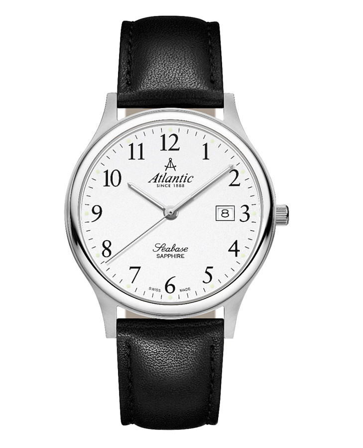 Часы Atlantic 60343.41.13 — мужские, белый
