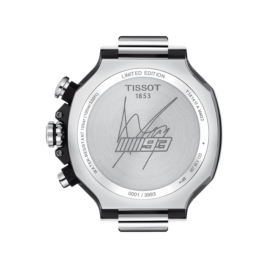 Часы Tissot T-Race Marc Marquez 2022 Limited Edition T141.417.11.051.00 — нержавеющая сталь, мужские