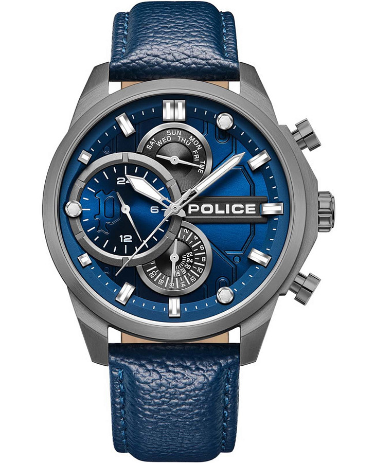 Часы Police Reactor PEWGF0039202 — мужские, синий