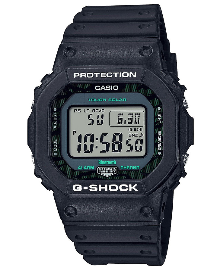 Часы Casio G-Shock GW-B5600MG-1 — мужские, черный