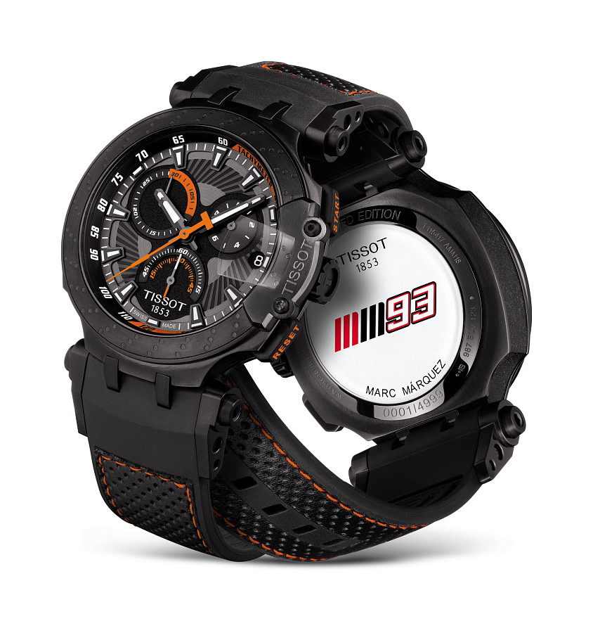Часы Tissot T-Race Marc Marquez 2018 T115.417.37.061.05 — черный, сталь металл