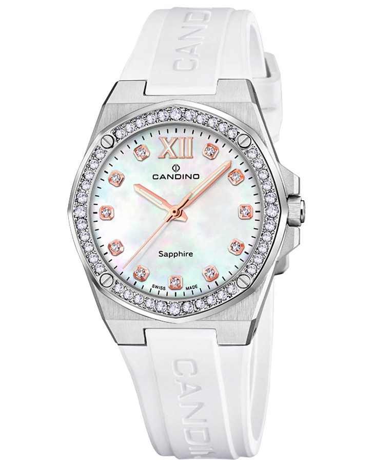 Часы Candino Elegance C4772/1 — женские, перламутровый