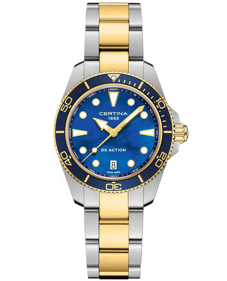 Часы Certina DS Action Lady C048.210.22.131.00 — женские, синий