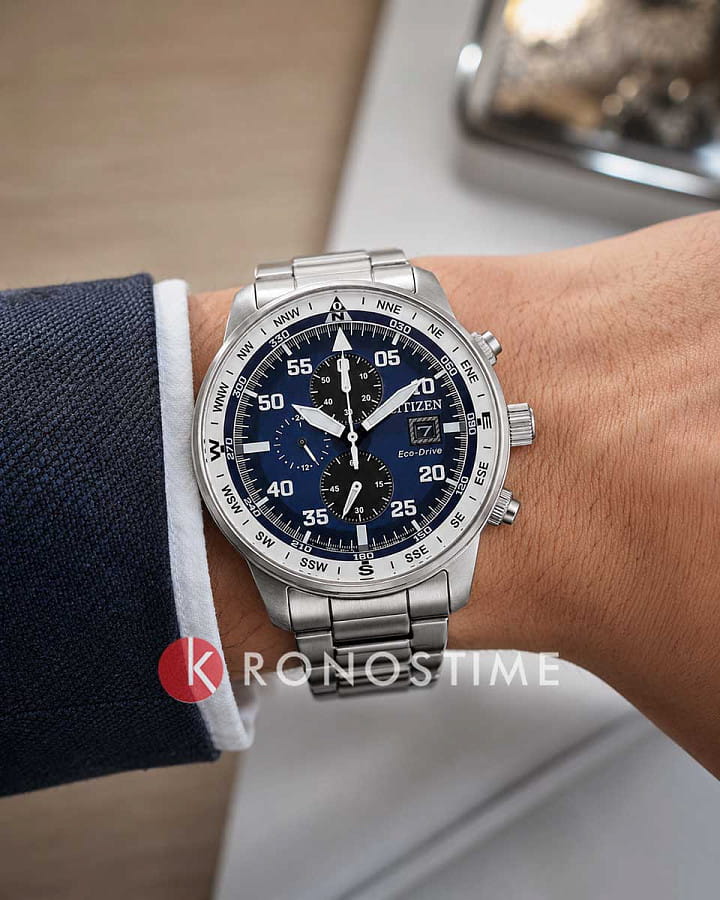 Часы Citizen Eco-Drive CA0880-58L — нержавеющая сталь, мужские