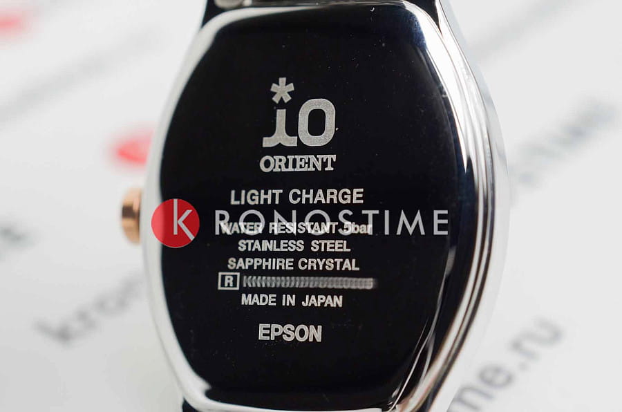 Часы Orient IO RA-WG0010A — женские, нержавеющая сталь с ip-покрытием