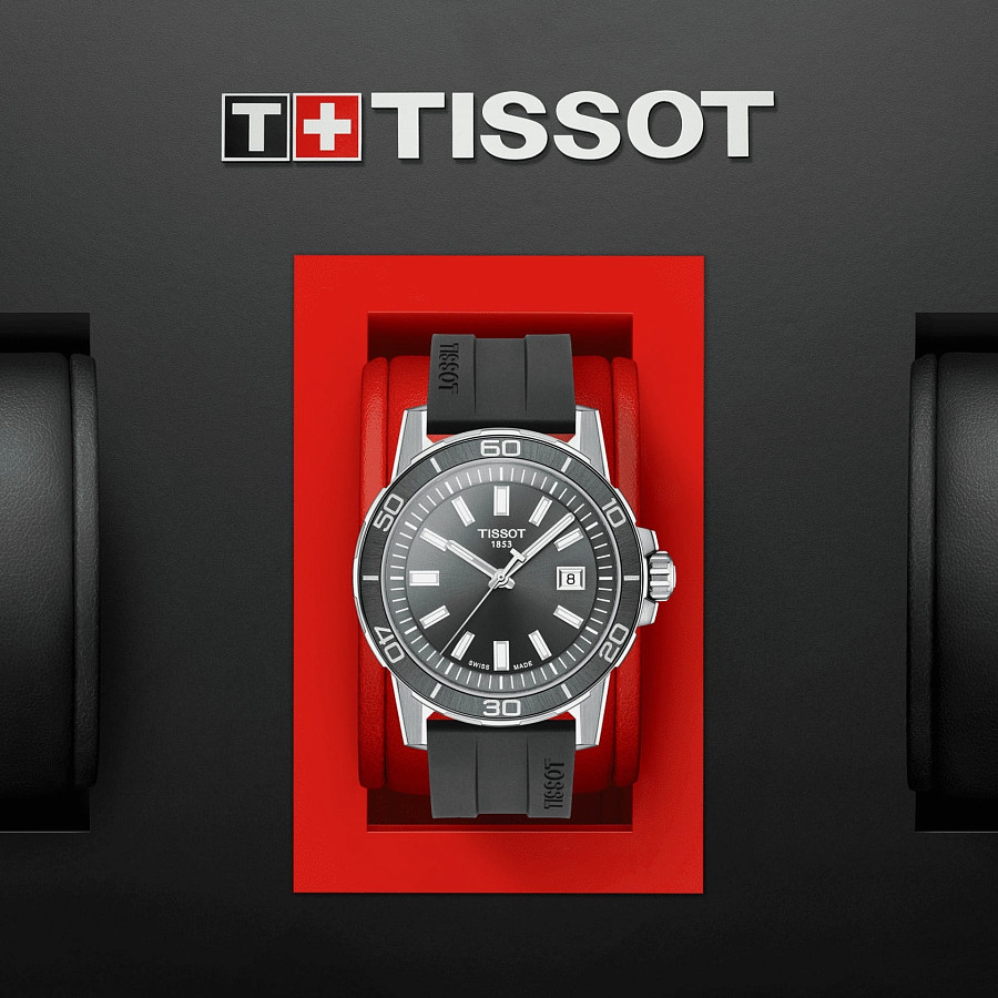 Часы Tissot Supersport Gent T125.610.17.081.00 — Швейцария, кварцевые