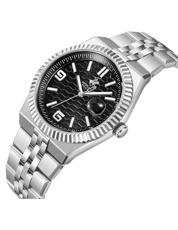 Часы Beverly Hills Polo Club BP3891X.350 — кварцевые, сталь металл