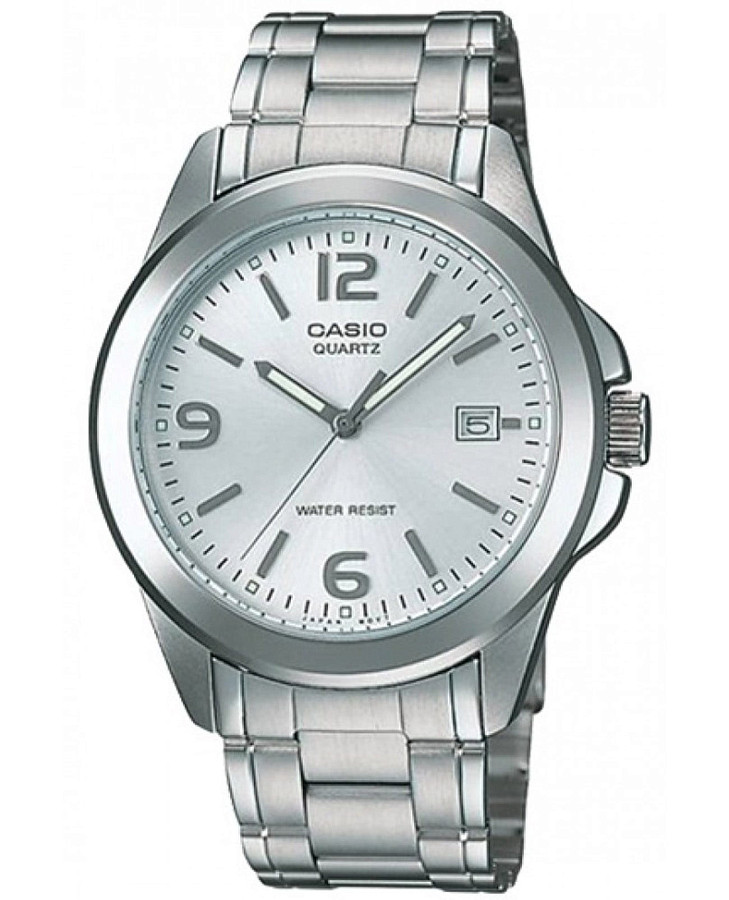 Часы Casio Collection MTP-1215A-7ADF (MTP-1215A-7A) — мужские, серебристый
