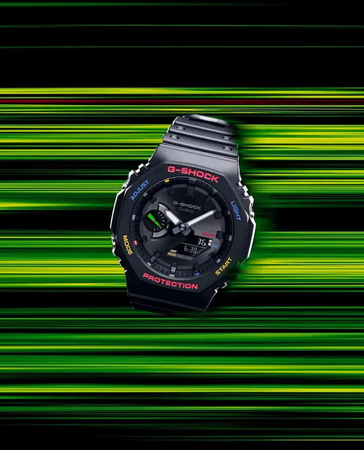 Часы Casio G-Shock GA-B2100FC-1ADR (GA-B2100FC-1A) — Япония, электронные