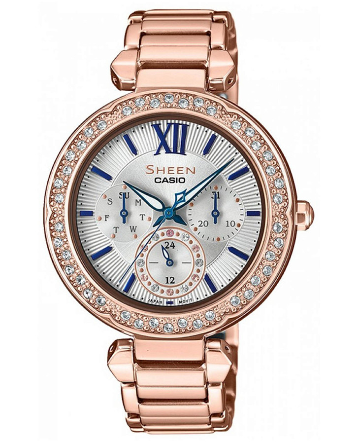 Часы Casio Sheen SHE-3061PG-7B — женские, перламутровый