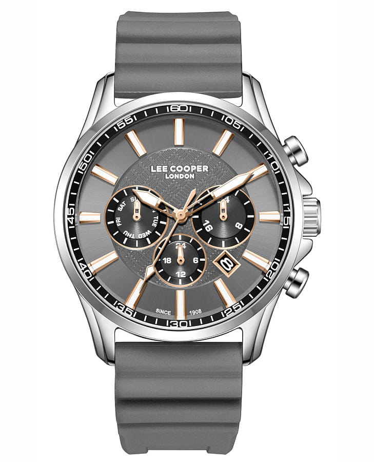 Часы Lee Cooper LC08170.366 — мужские, серый
