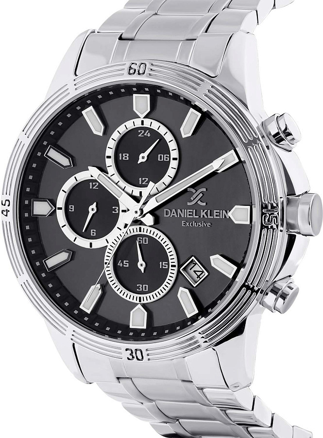 Часы Daniel Klein Exclusive DK.1.13644-2 — кварцевые, сталь металл