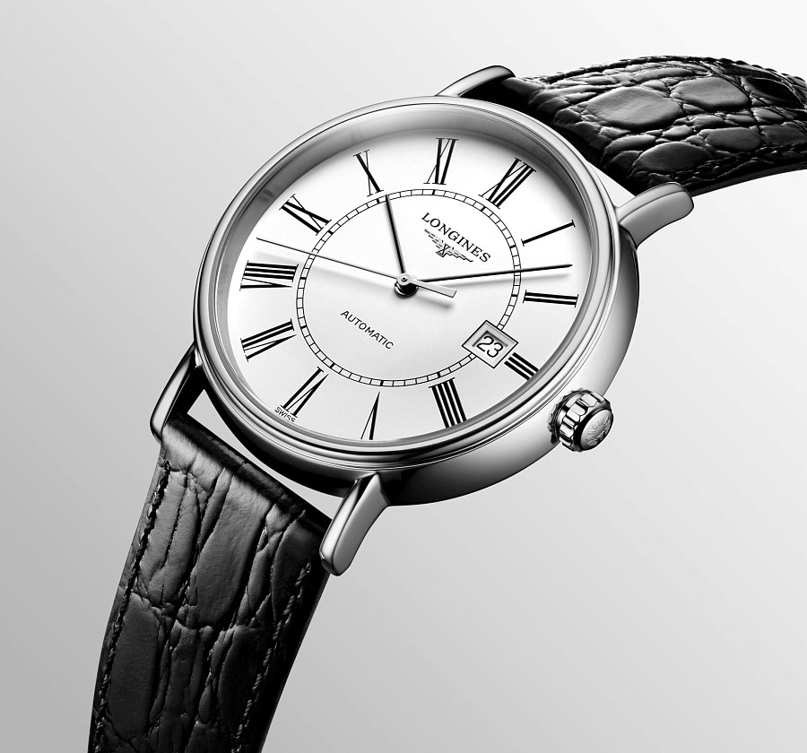 Часы Longines Presence L4.922.4.11.2 — механические, сталь металл