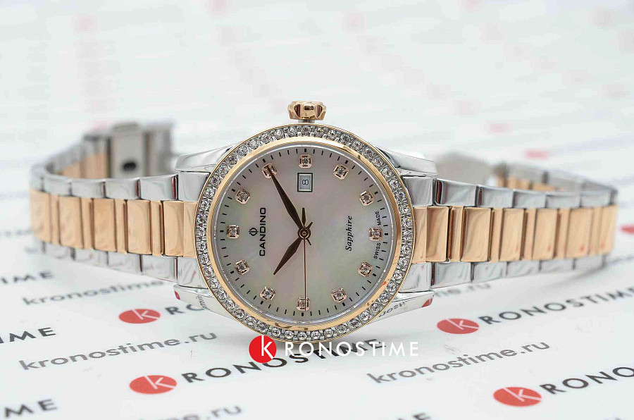 Часы Candino Elegance C4741/1 — кварцевые, сталь металл