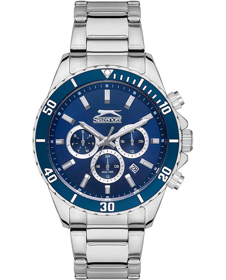 Часы Slazenger Multifunction SL.09.2091.2.04 — мужские, синий