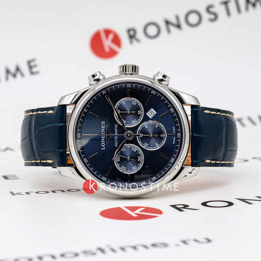 Часы Longines Master Collection L2.859.4.92.0 — механические, металл сталь