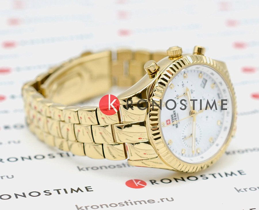 Часы Swiss Military by Chrono Elegant Sports SM30207.03 — сталь металл, Швейцария