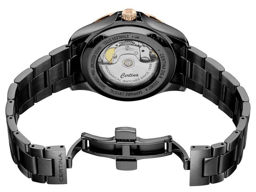 Часы Certina DS-8 C033.807.33.057.00 — мужские, черный