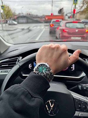 Фото покупателя: Швейцарские механические керамические наручные часы Tissot Seastar 1000 Powermatic 80 T120.407.11.091.01