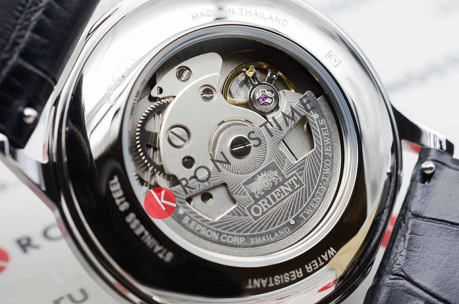 Часы Orient Classic Automatic RA-AC0031S — мужские, кожаный