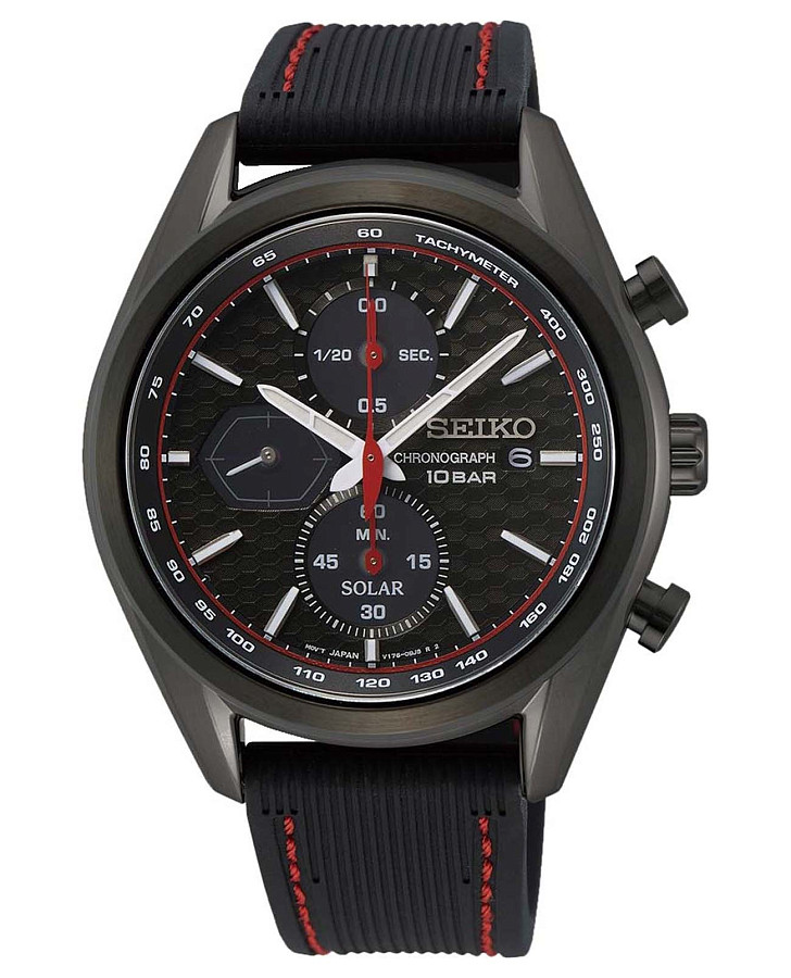 Часы Seiko Conceptual Series Sports SSC777P1 — мужские, черный