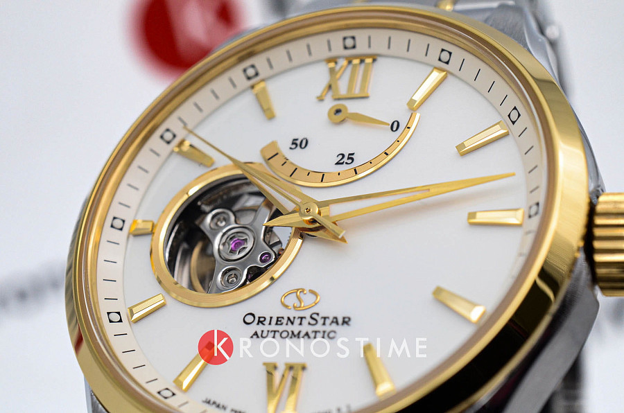 Часы Orient Star RE-AT0004S (RK-AT0004S) — мужские, нержавеющая сталь с pvd-покрытием