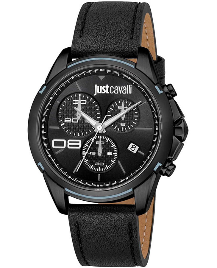 Часы Just Cavalli Cavaliere JC1G387L0025 — мужские, черный