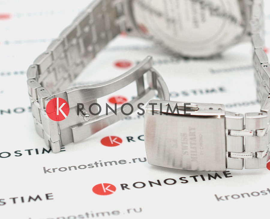 Часы Swiss Military by Chrono Vintage Chronograph SM34098.03 — Швейцария, кварцевые