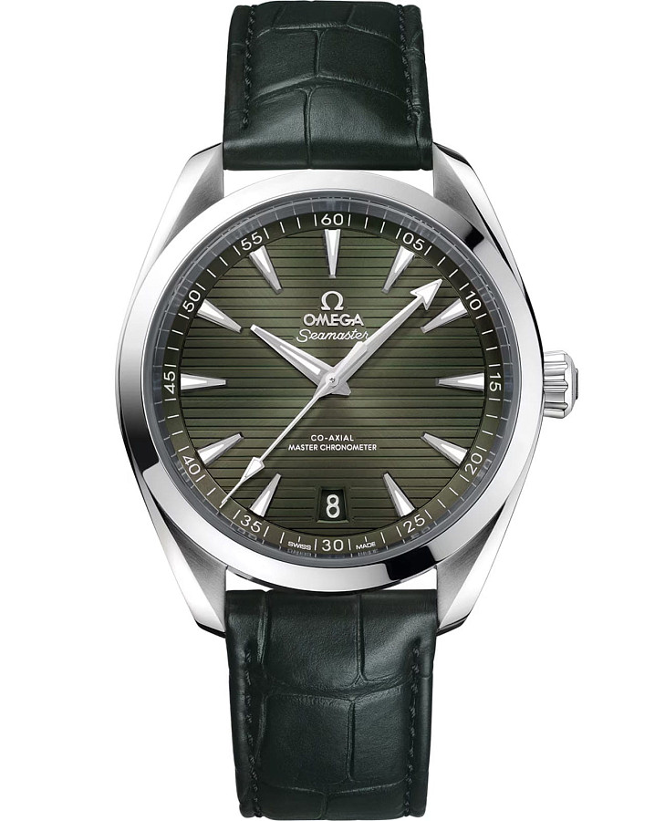 Часы Omega Seamaster Aqua Terra 220.13.41.21.10.001 — мужские, зеленый
