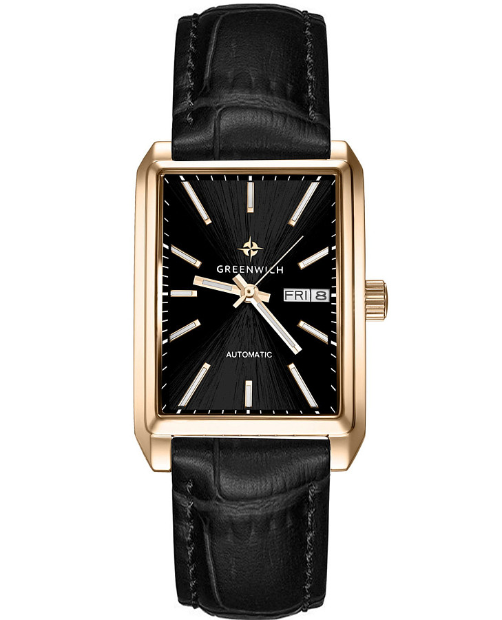 Часы Greenwich Caravel GW 564.21.11 — мужские, черный