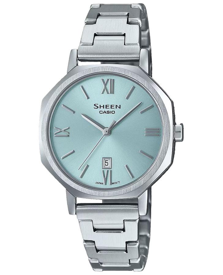 Часы Casio Sheen SHE-4554D-2A — женские, бирюзовый