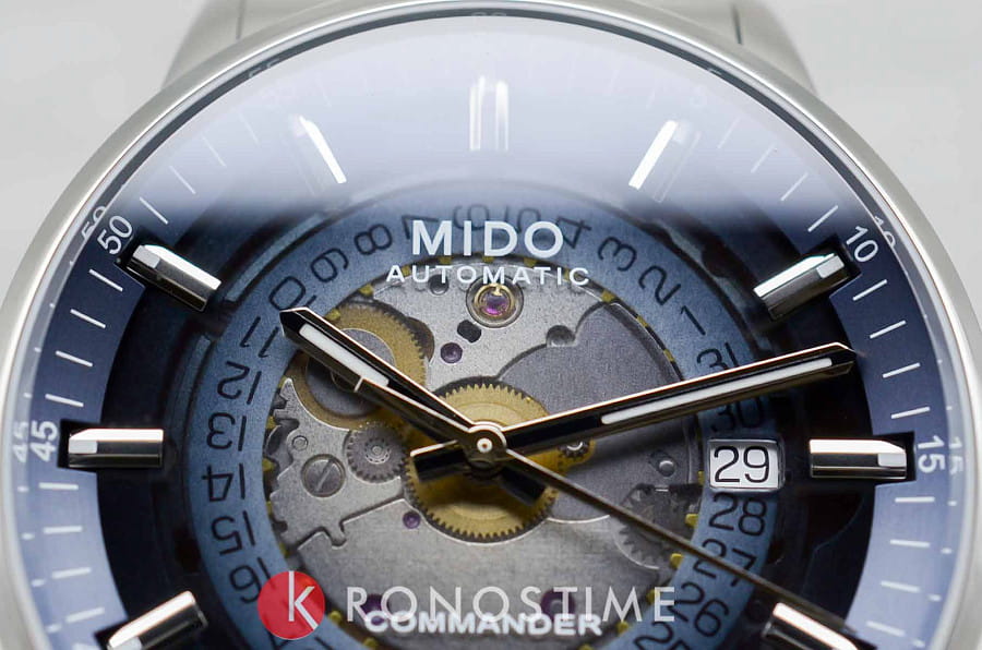 Часы Mido Commander Gradient M021.407.11.411.01 — нержавеющая сталь, мужские